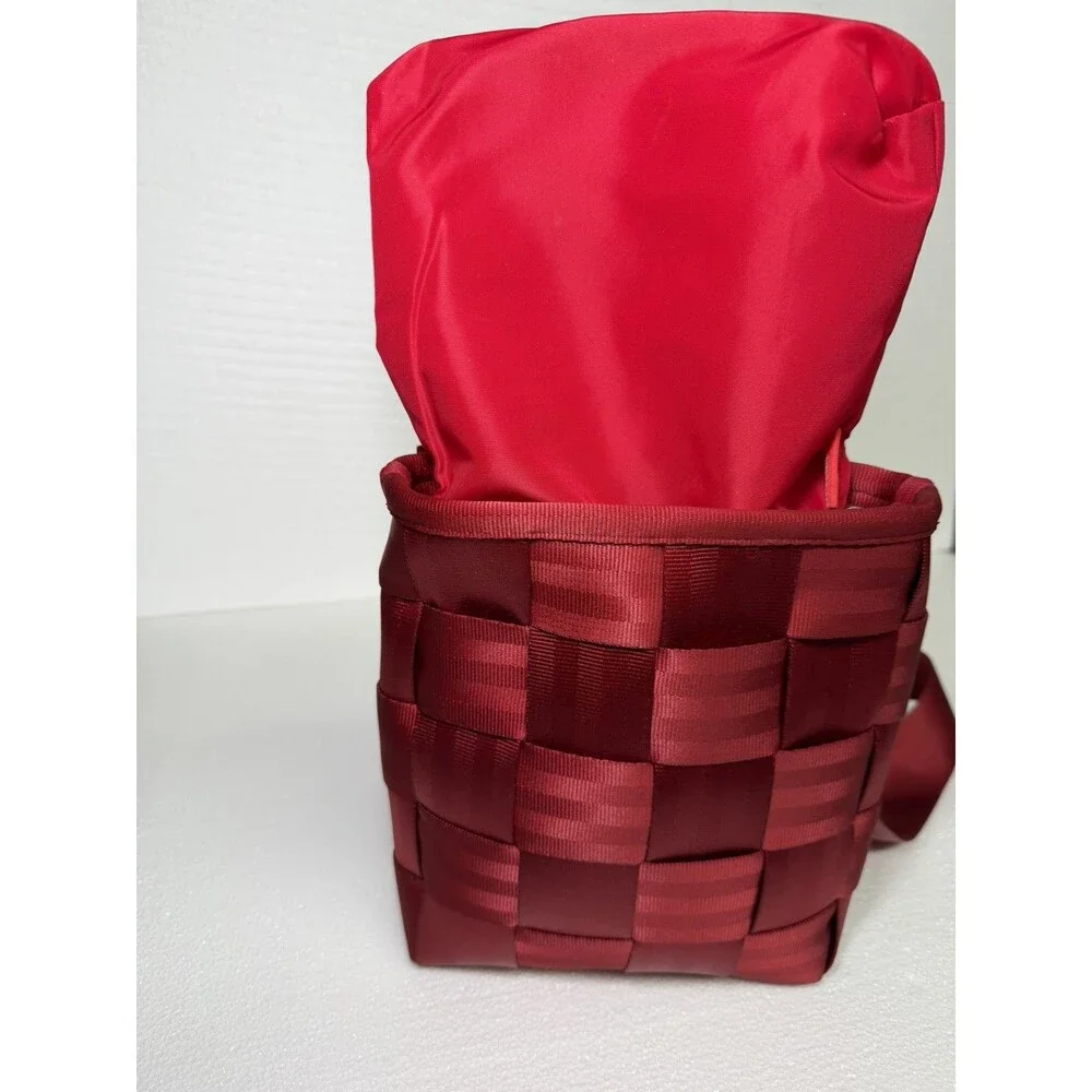 Original Seatbelt Bag Burgundy Mini Messenger Crossbody Bag Vintage Y2K Unique